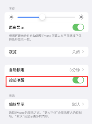 珠晖苹果授权维修站分享iPhone轻点无法唤醒怎么办