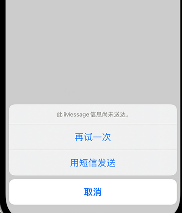 珠晖apple维修iPhone上无法正常发送iMessage信息