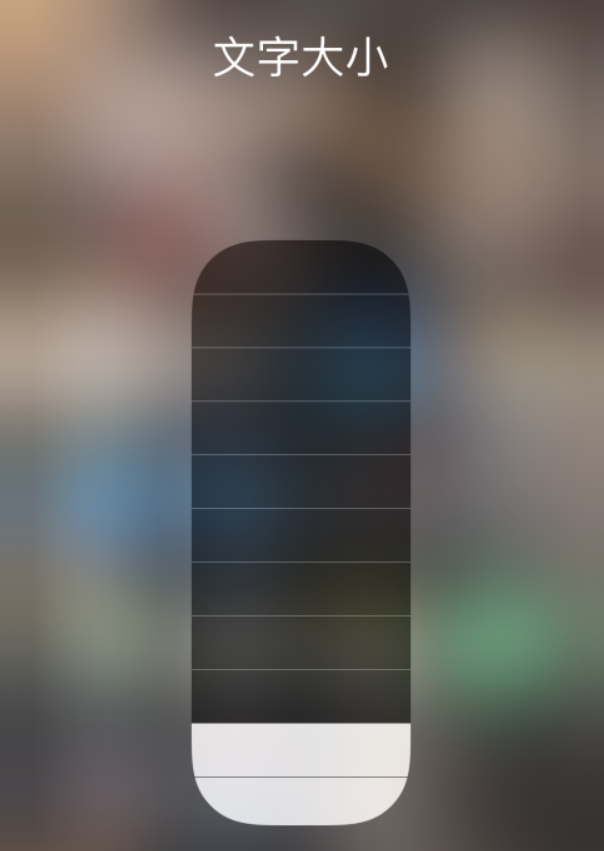 珠晖苹果手机维修分享小技巧：在 iPhone 控制中心快速调节字体大小 