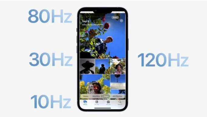 珠晖苹果14维修分享iPhone 14有高刷吗 