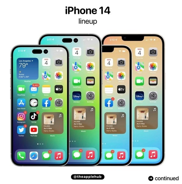 珠晖苹果14维修分享iPhone 14全家福 
