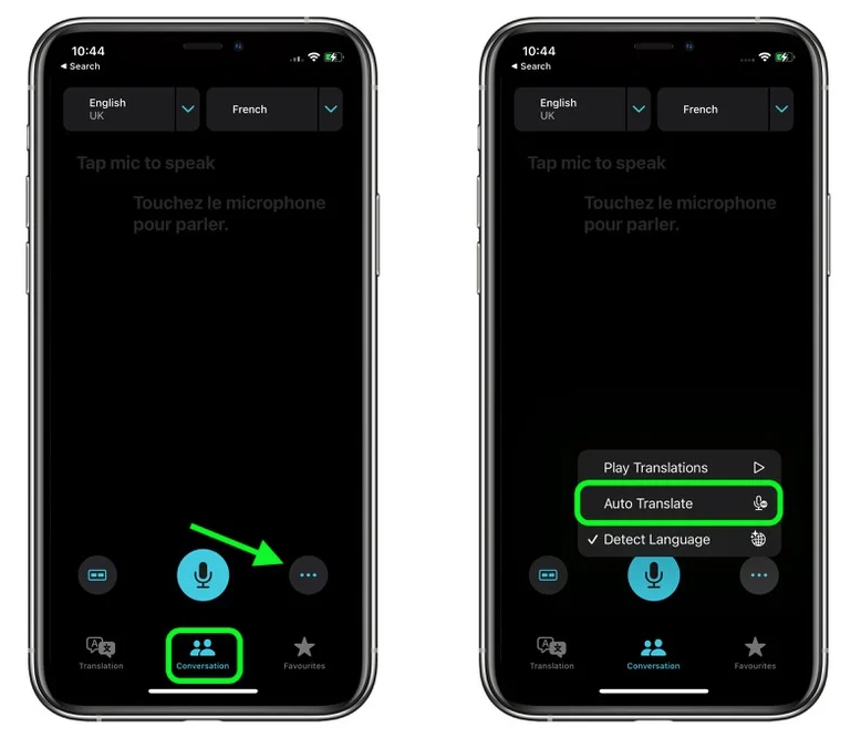 珠晖苹果手机维修分享iOS 15 “翻译” App 新改进 