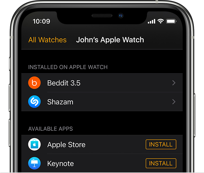 珠晖苹果手机维修分享如何在 Apple Watch 上下载应用 